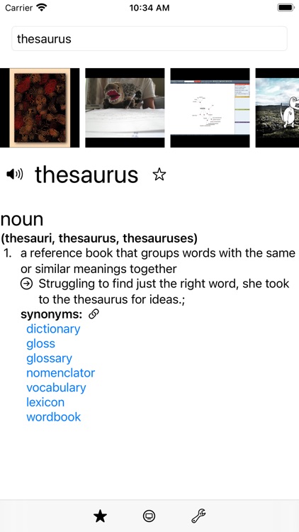 LinkedWord Thesaurus