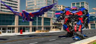 Captura de Pantalla 1 Police Eagle robot battle iphone