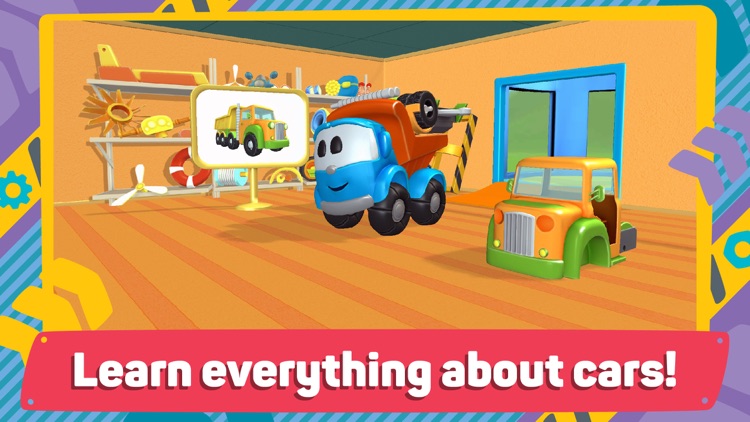 Leo and Cars 2: 3D Constructor screenshot-5