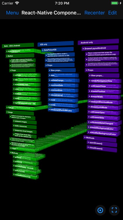 Lists 3D - to-do & outline