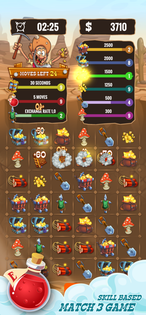 Gold Miner & Match 3 Tycoon(圖2)-速報App