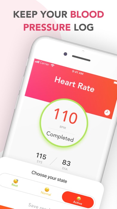 Fit.me – heart rate & period screenshot 2