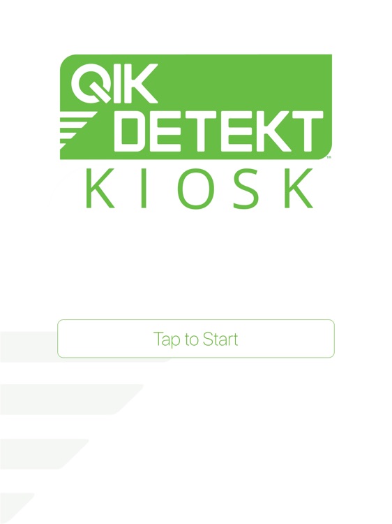 QikDETEKT Kiosk