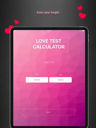 Screenshot 4 Calculador del test del amor iphone