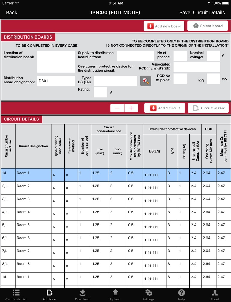 Clik Elec Cert screenshot 2