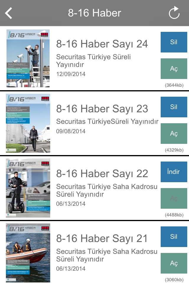 Securitas Türkiye Kitaplığı screenshot 2