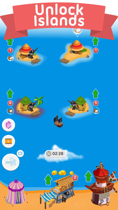PirateRaccoons: Idle Adventure screenshot 1