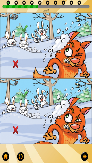 How to cancel & delete Find the ten differences with funny animal cartoons (cats, dogs) from iphone & ipad 3