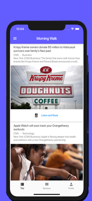 Morning Walk - AI News Reader(圖6)-速報App