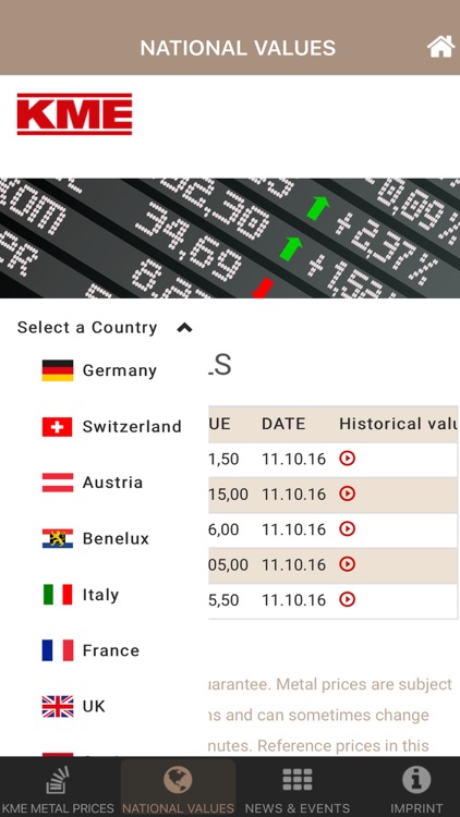 KME METAL PRICES screenshot-3