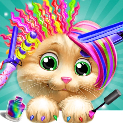 Kitty Hair Salon Makeover Icon