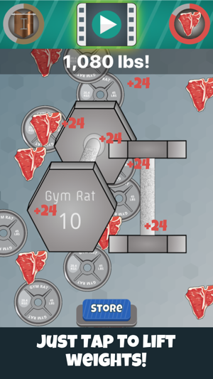 Gym Rat - Tap to Lift