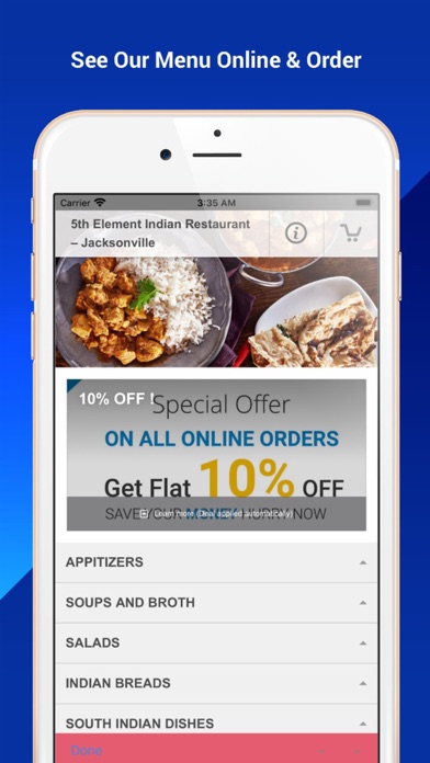 5thElement - Order Food Online screenshot 3
