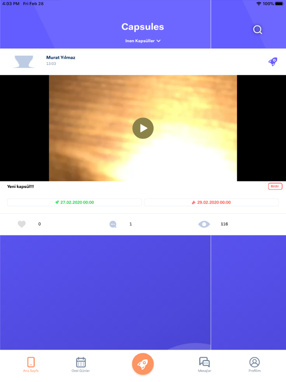 Screenshot #4 pour SendCapsule