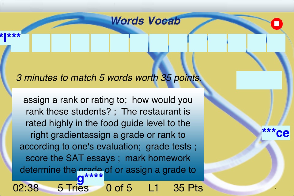 Words Vocab screenshot 2