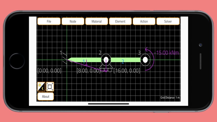 Stiffness Method Solver screenshot-3