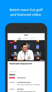 golf channel iphone screenshot 1