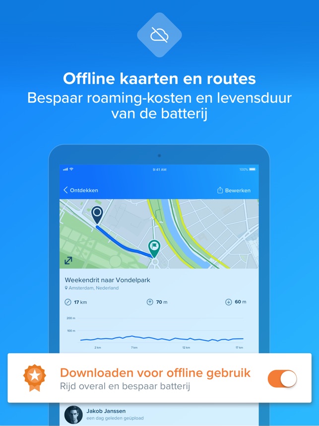 Werkgever Droogte aflevering Bikemap - Fietskaart & GPS in de App Store