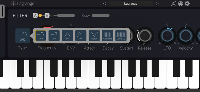 ‎Lagrange - AUv3 Plugin Synth Screenshot
