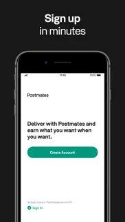 postmates - fleet iphone screenshot 1