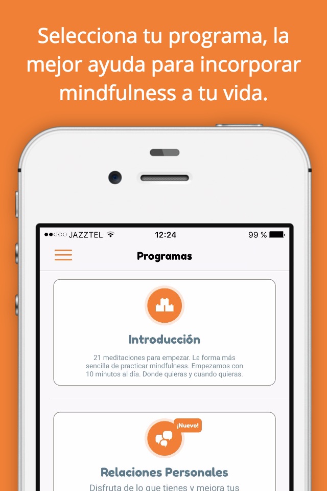 Intimind, medita en español screenshot 3
