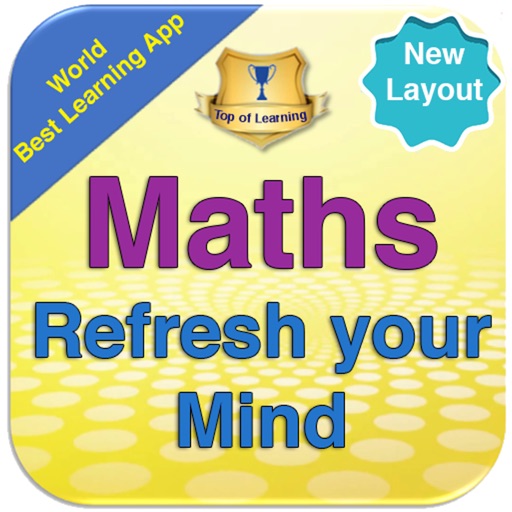 Mathematics: Refresh Knowledge