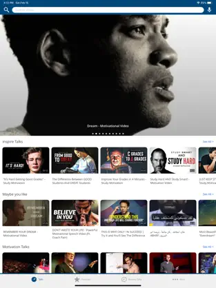Captura de Pantalla 2 Inspire Talks - Listen English iphone