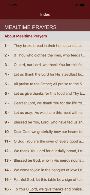 Mealtime Prayers(圖2)-速報App