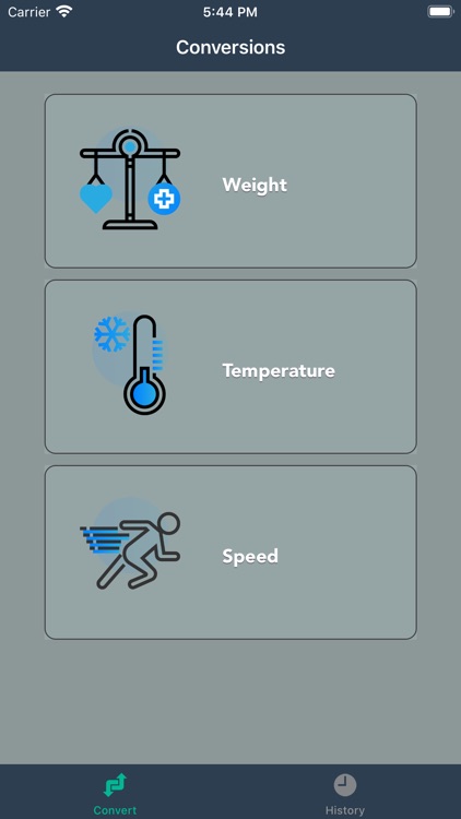 Speed Temp Weight Converter screenshot-5