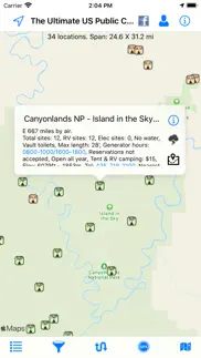 ultimate us public campgrounds iphone screenshot 1