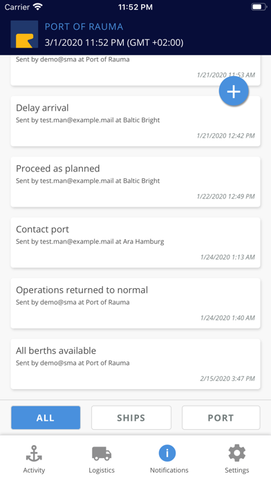Port Activity screenshot 2