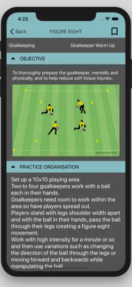 Game screenshot Football Sessions Goalkeeping apk