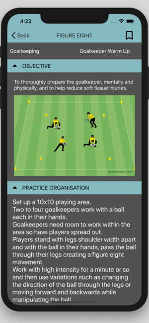 Football Sessions Goalkeeping(圖2)-速報App