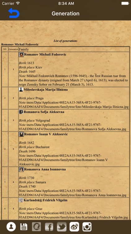 Genealogical trees of families screenshot-6