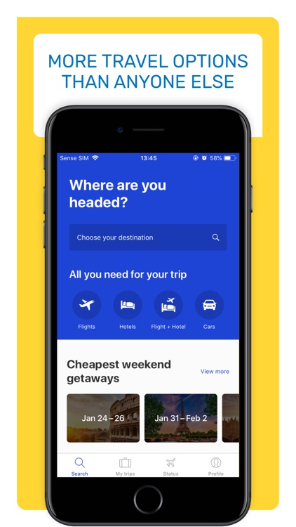 eDreams: Book cheap flights
