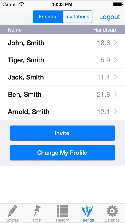 Golf Handicap Tracker & Scores screenshot-4