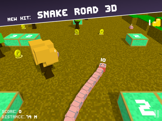 Snake Road 3D: Hit Color Block screenshot 4