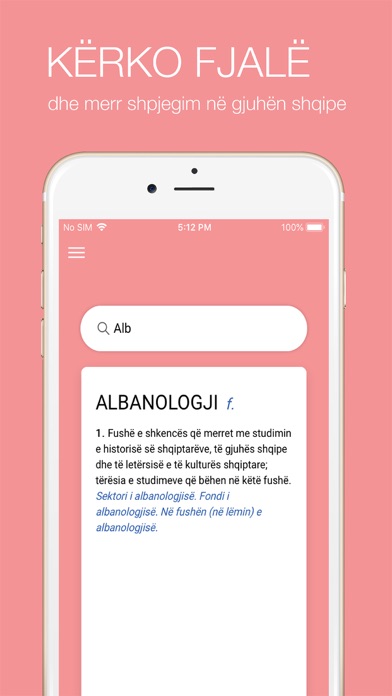 Fjalori i madh i gjuhës shqipe screenshot 2