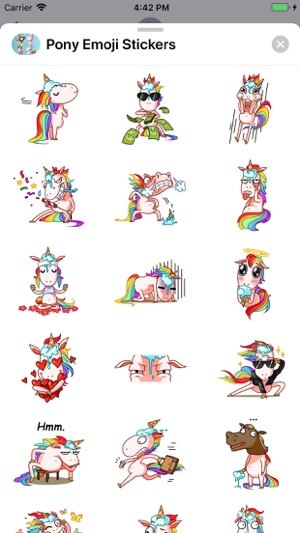 Pony Emoji Stickers(圖3)-速報App