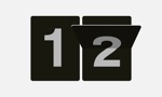 Zen Flip Clock for TV