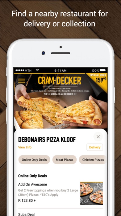 How to cancel & delete Debonairs Pizza Namibia from iphone & ipad 2