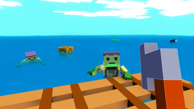 Zombie Raft 3D screenshot-5