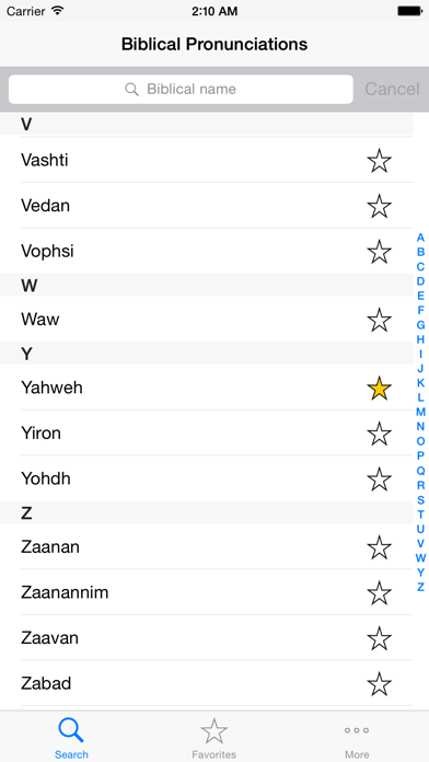How to cancel & delete Biblical Pronunciations from iphone & ipad 1