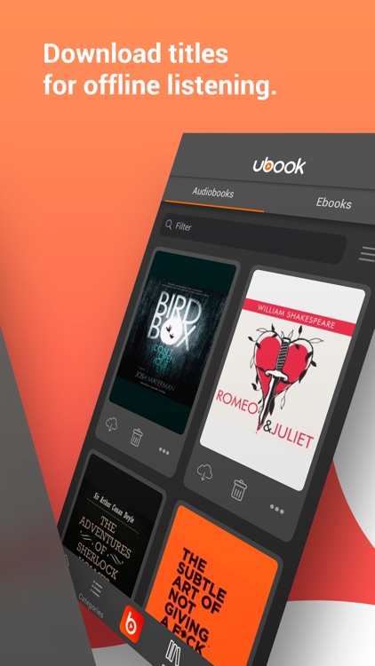 Ubook - Audiobooks screenshot-3