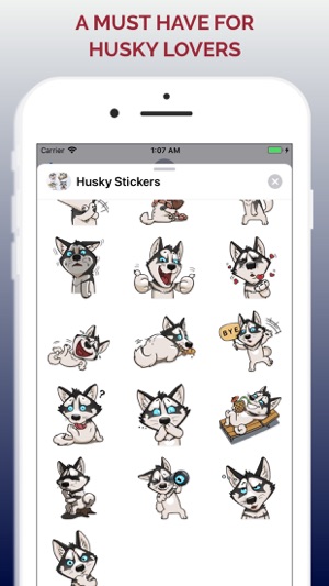 Husky Emoji Stickers(圖3)-速報App