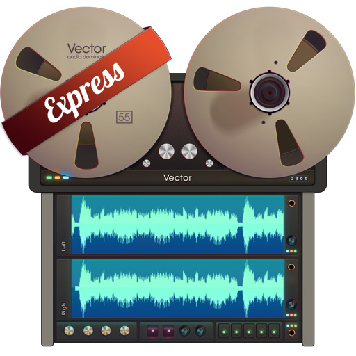 Vector 3 Express: Audio Editor для Мак ОС