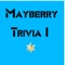 Have some fun recalling trivia from the Andy Griffith show