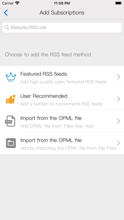 RSS Reader Mate screenshot-6