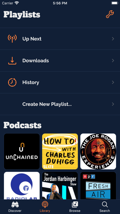 Podalong Podcast Player screenshot 4