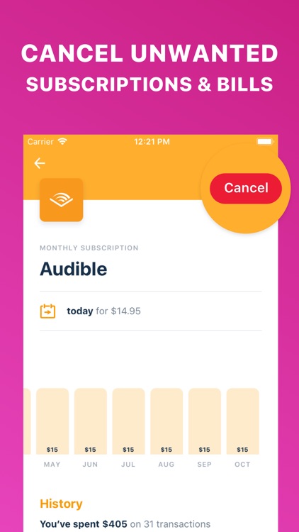 Truebill Budget & Bill Tracker